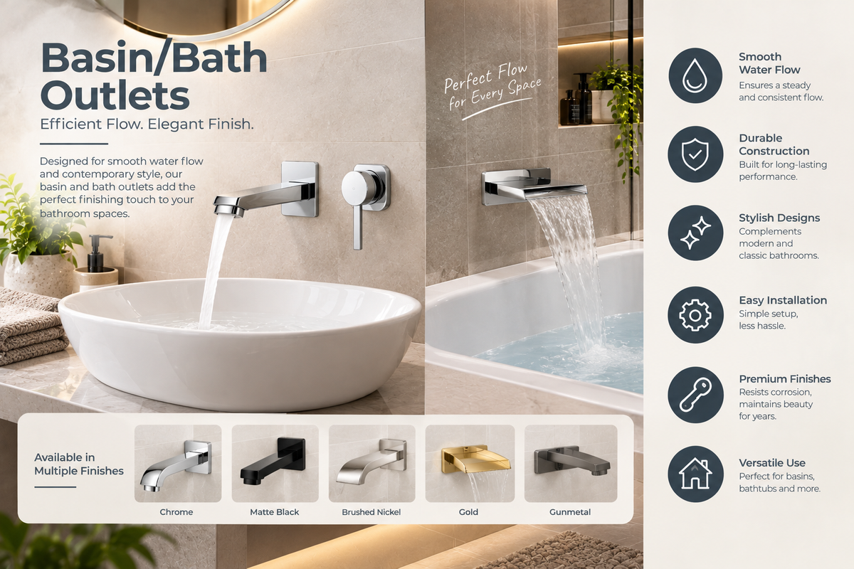 Basin/Bath Outlets