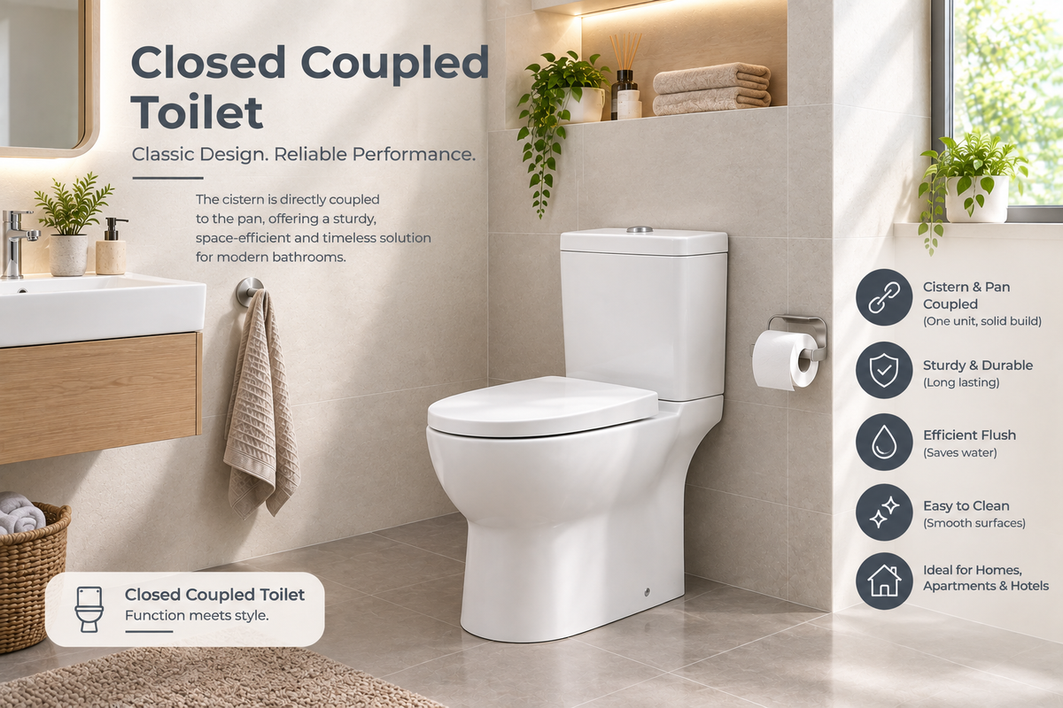 Closed Coupled Toilet