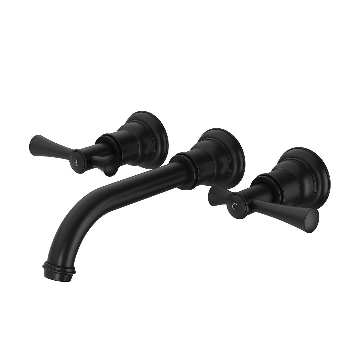 Phoenix Cromford Wall Basin / Bath Tap Set
