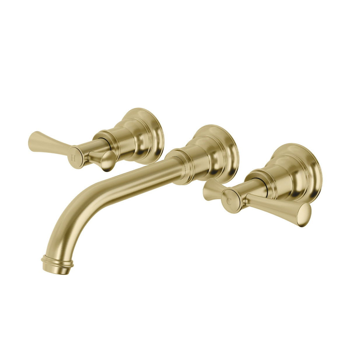 Phoenix Cromford Wall Basin / Bath Tap Set