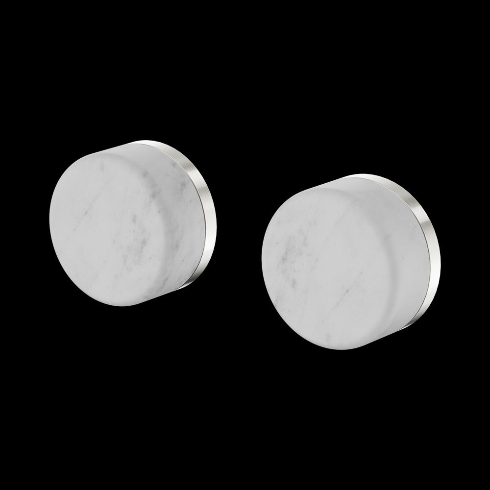 Nero Serenity Wall Top Assembly With Carrara Handle