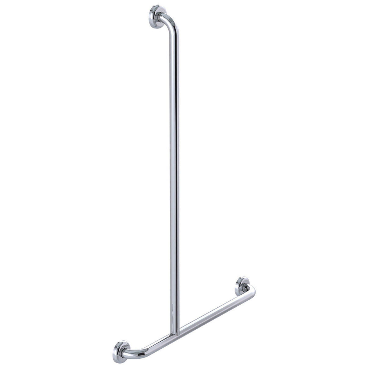 Conserv Clam® Flange Shower Recess Inverted T Grab Rail