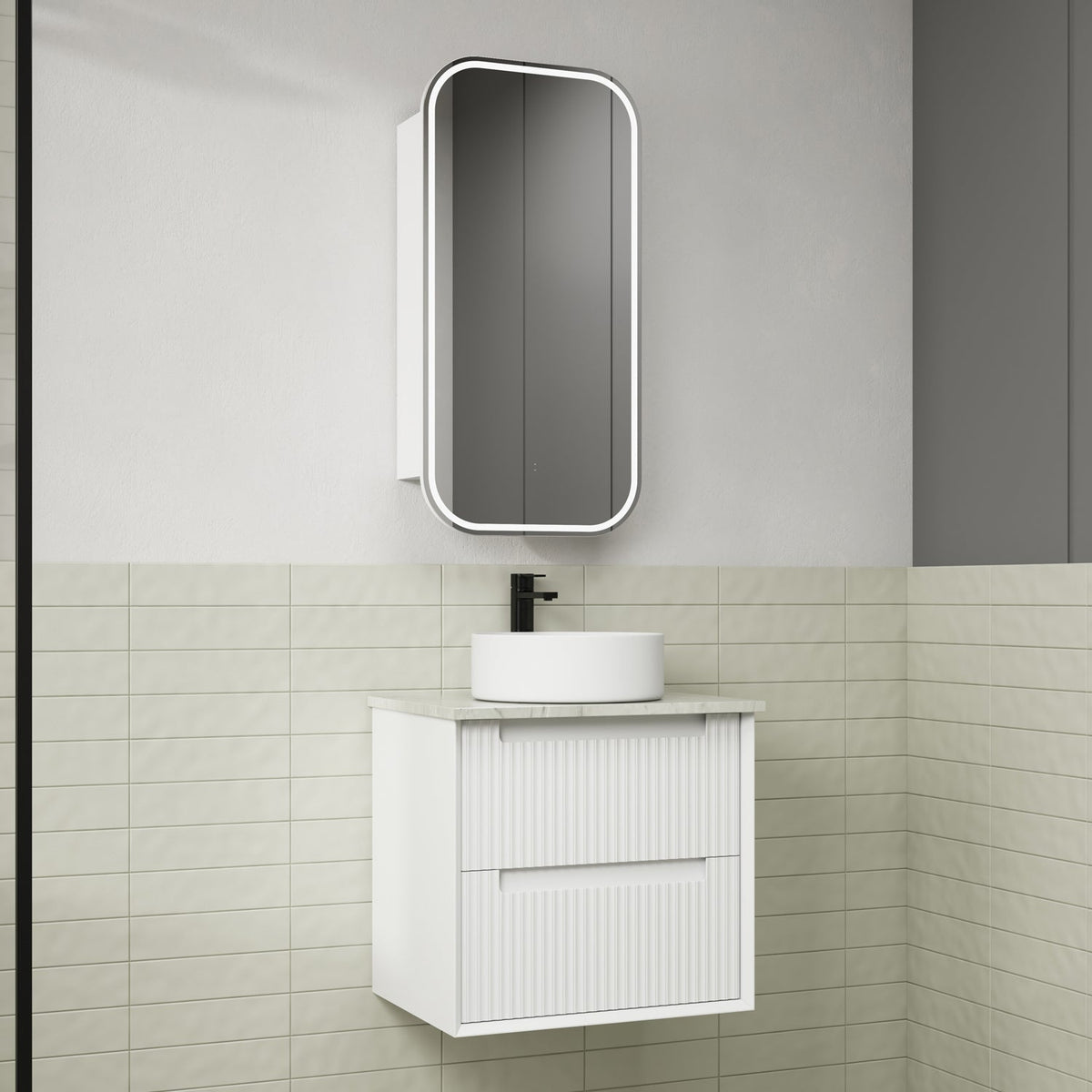 Aulic Flauto Finger Pull Cabinet