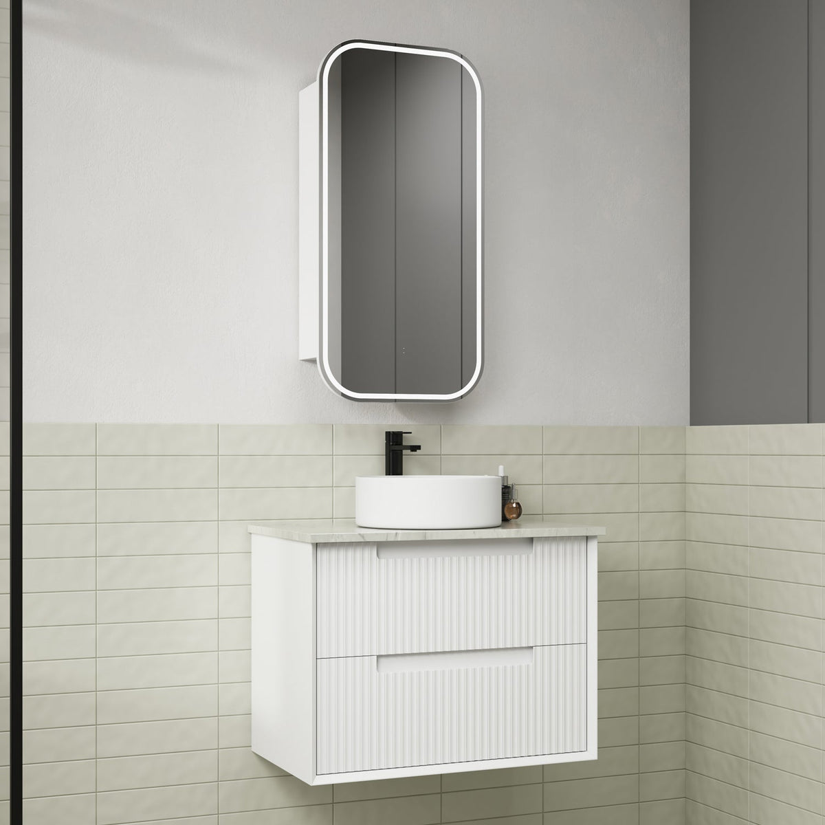 Aulic Flauto Finger Pull Cabinet