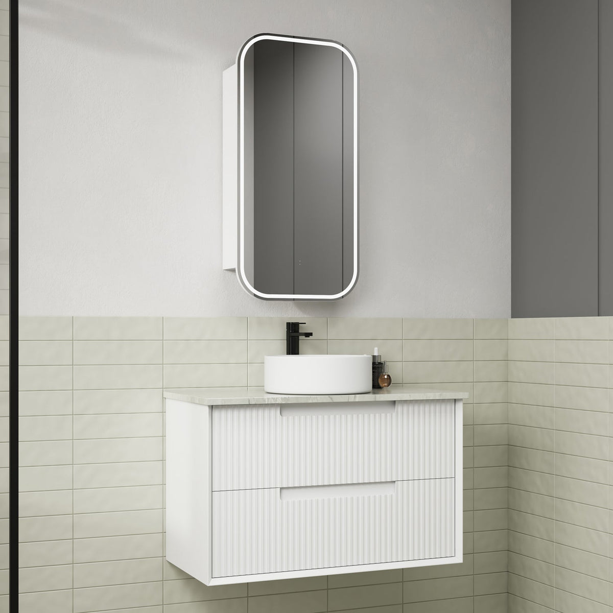 Aulic Flauto Finger Pull Cabinet