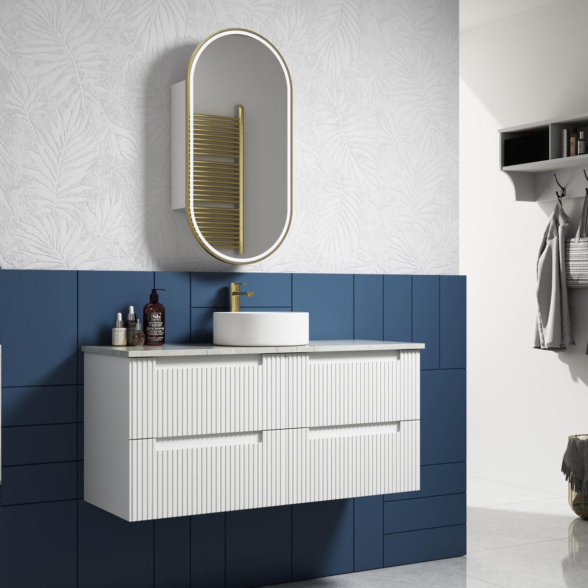 Aulic Neva Finger Pull Cabinet