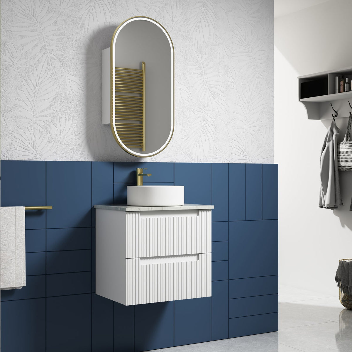 Aulic Flauto Finger Pull Cabinet