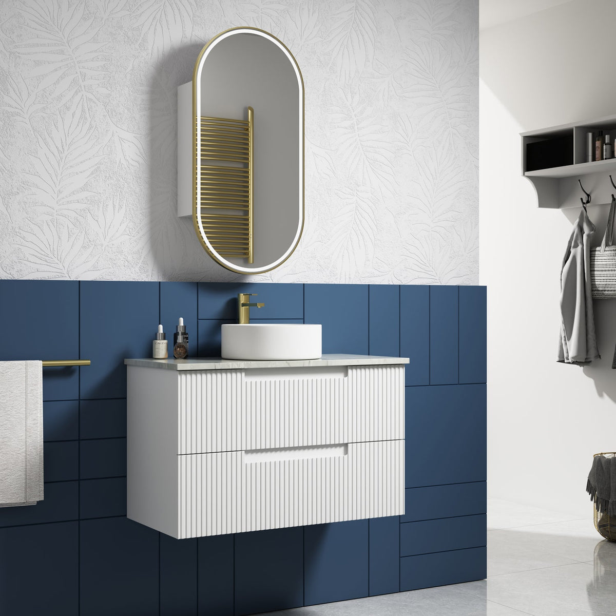 Aulic Flauto Finger Pull Cabinet