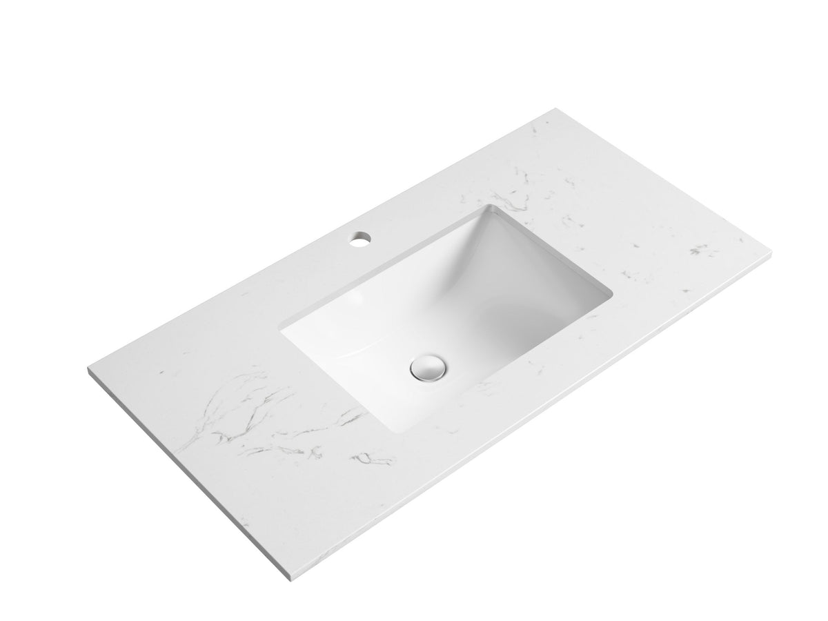 Aulic Cato Stone Top With Undermount Basin
