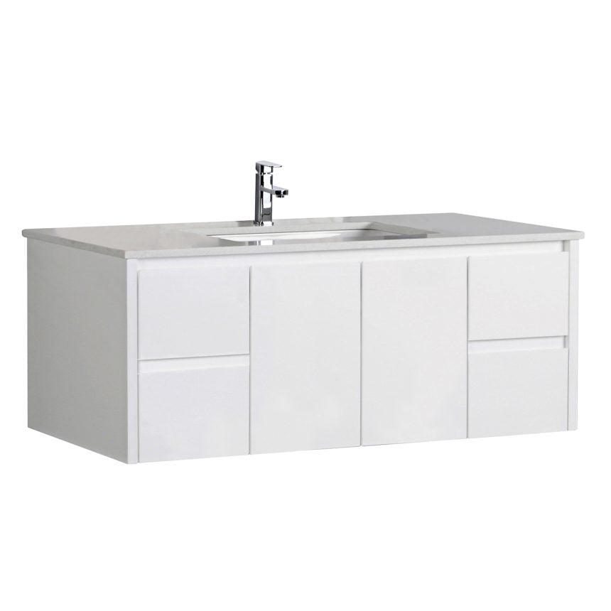 Aulic Alice Wall Hung Finger Pull Cabinet