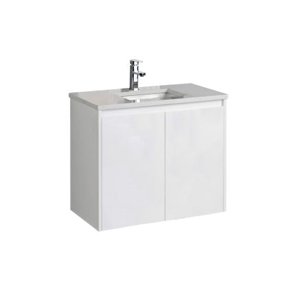 Aulic Alice Wall Hung Finger Pull Cabinet