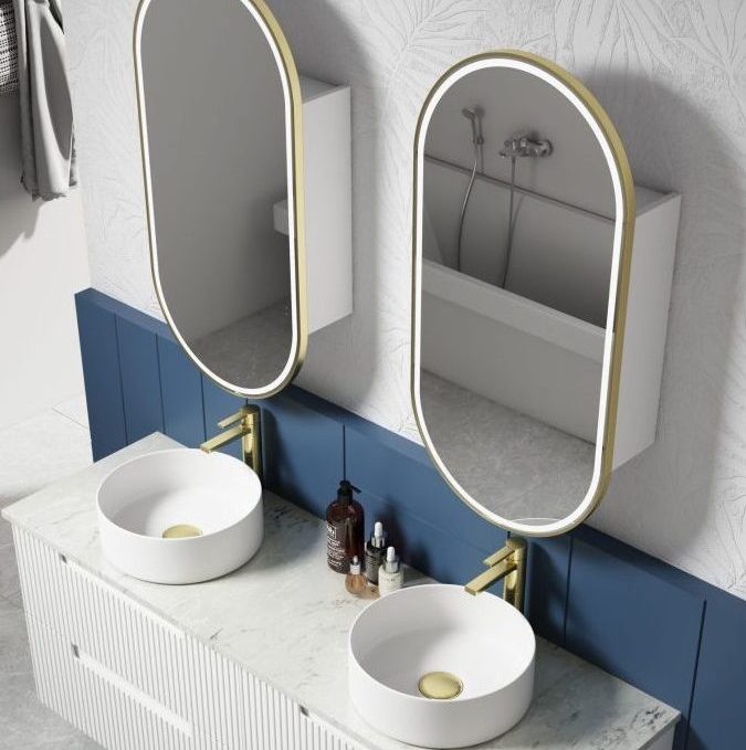 Aulic Neva Finger Pull Cabinet