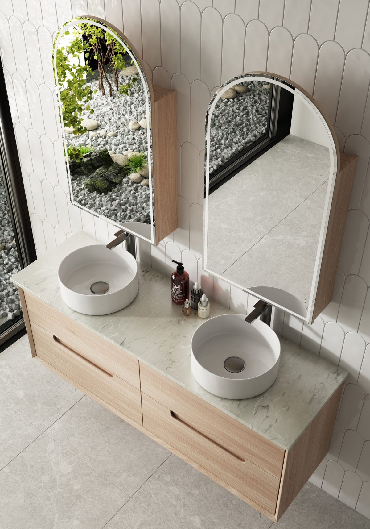 Aulic Ainsley Finger Pull Cabinet