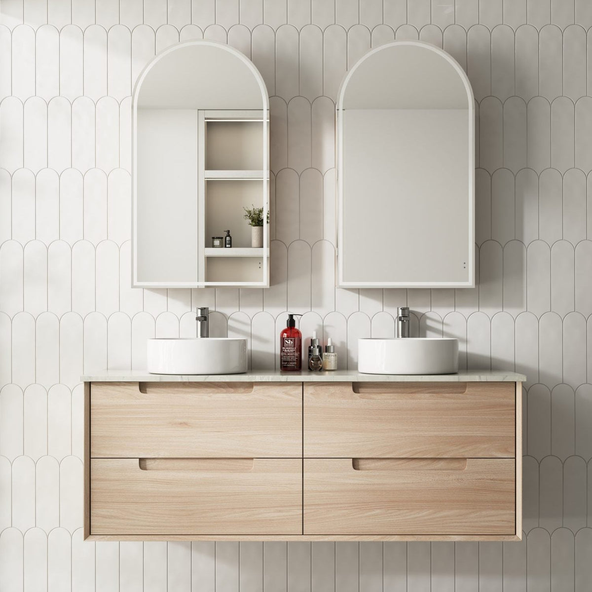 Aulic Ainsley Finger Pull Cabinet