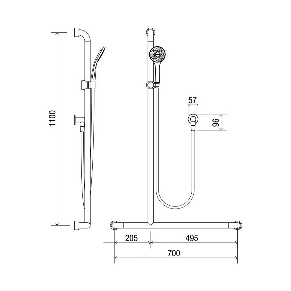 Conserv Hygienic Seal® Shower Kit 20
