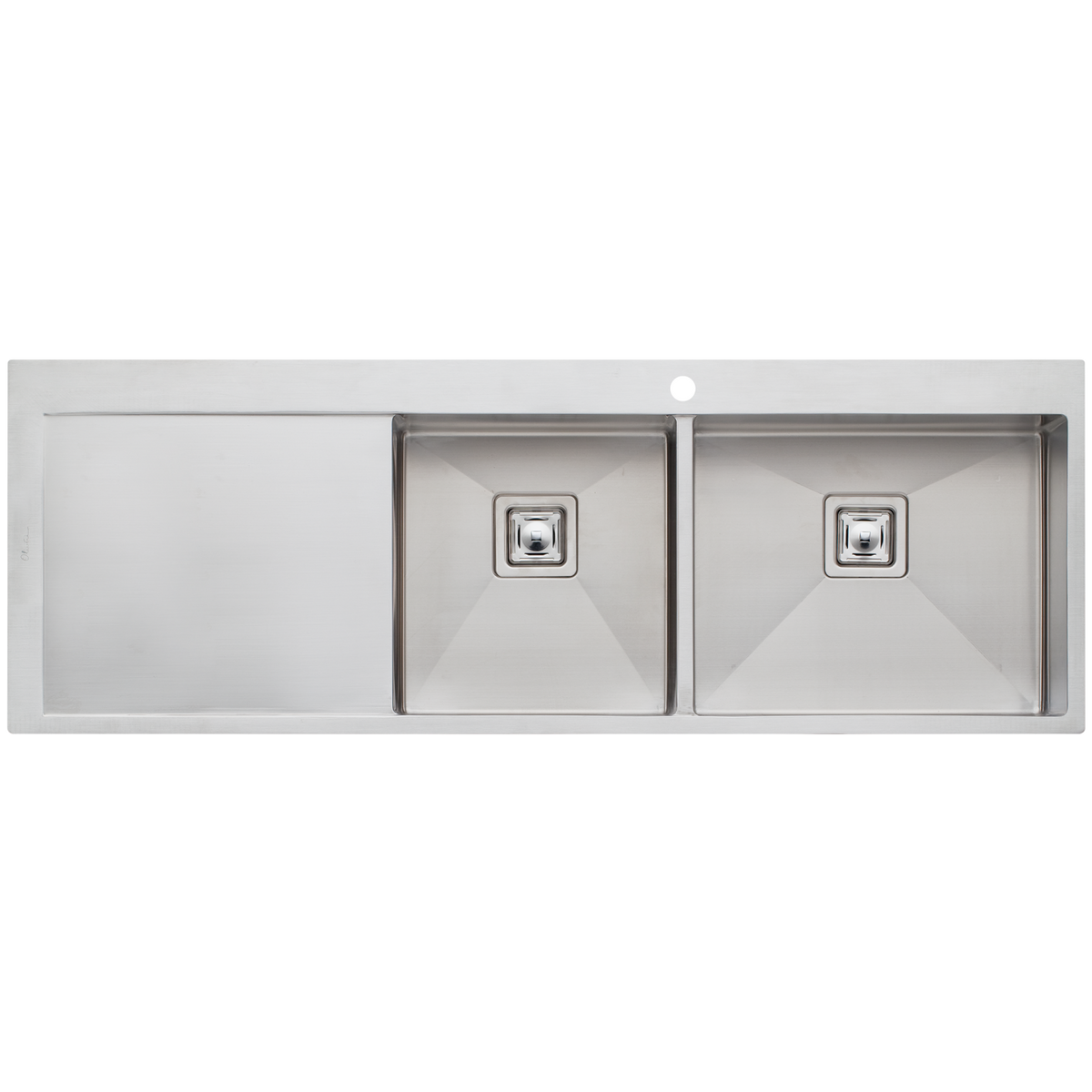 Oliveri Professional Series 1 & 3/4 Bowl Topmount Sink with Drainer L+ ACP141