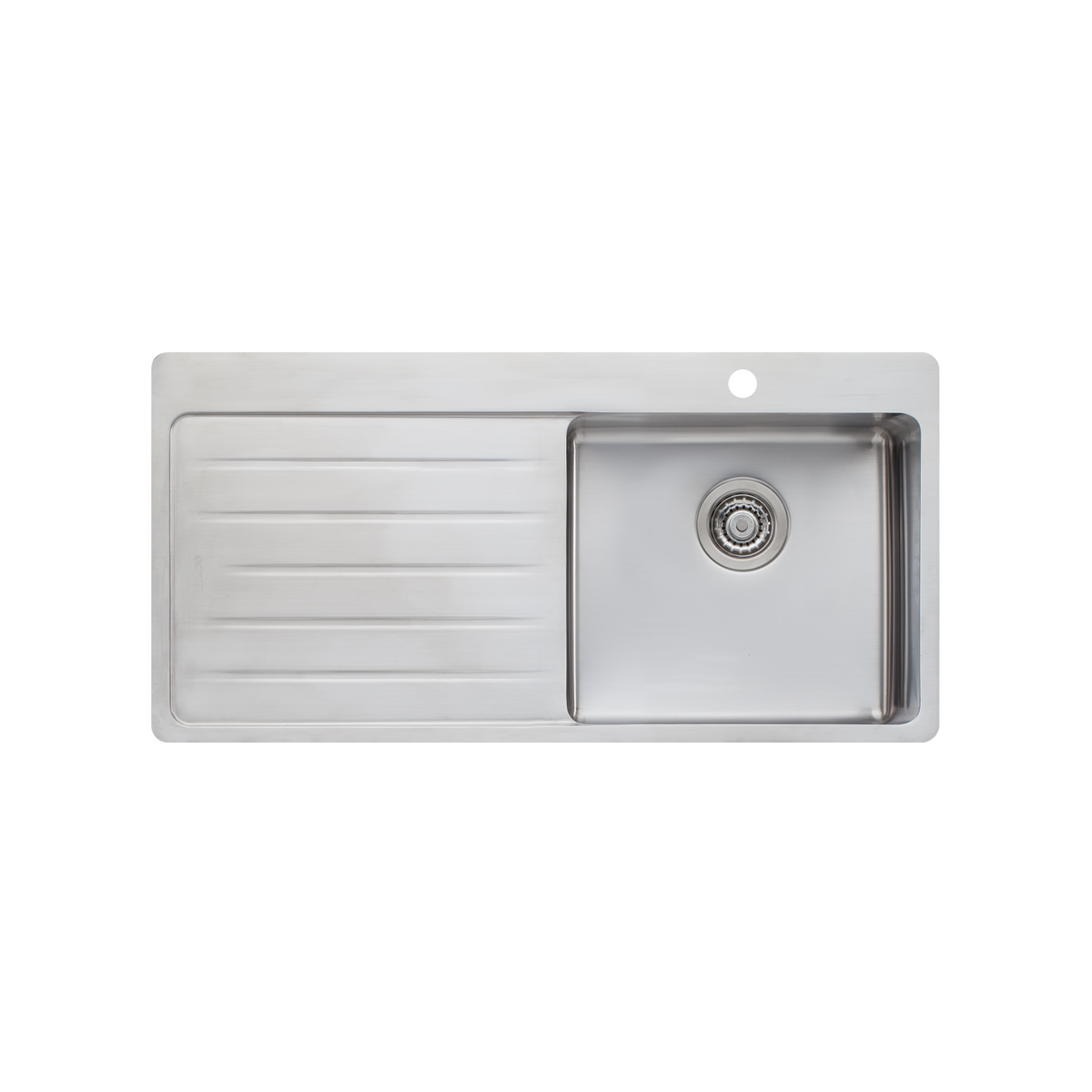 Oliveri Sonetto Single Bowl Topmount Sink With Drainer + ACP104F