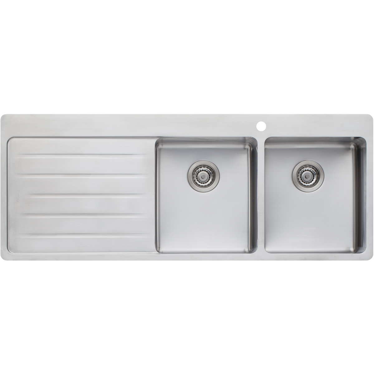 Oliveri Sonetto Topmount Sink With Drainer Double 3/4 Bowls + ACP104F