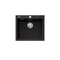 Oliveri Santorini Black Large Bowl Topmount Sink