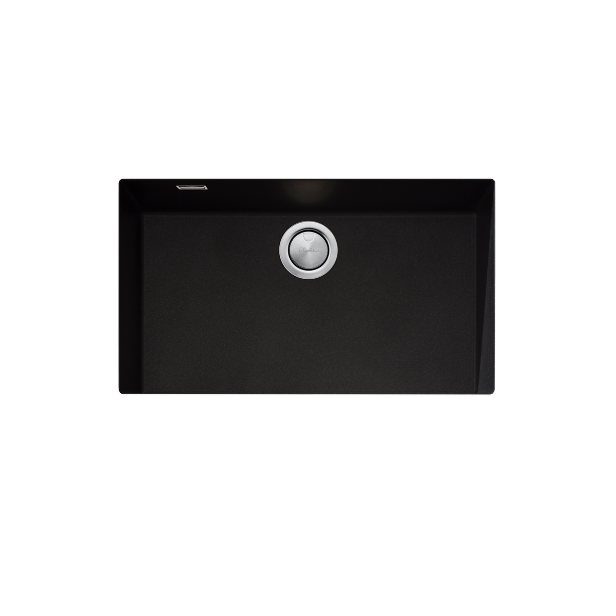 Oliveri Santorini Black Mega Bowl Undermount Sink