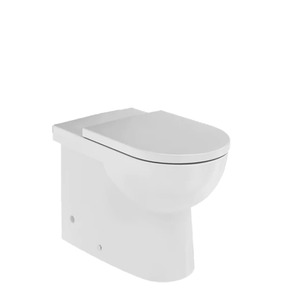 Johnson Suisse Toledo Wall Faced Rimless Pan With Esti Seat