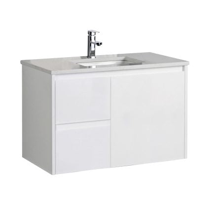 Aulic Alice Wall Hung Finger Pull Cabinet