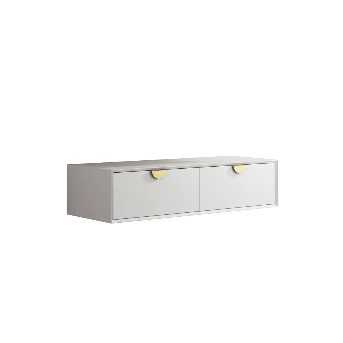 Otti Moonlight White Wall Hung Cabinet
