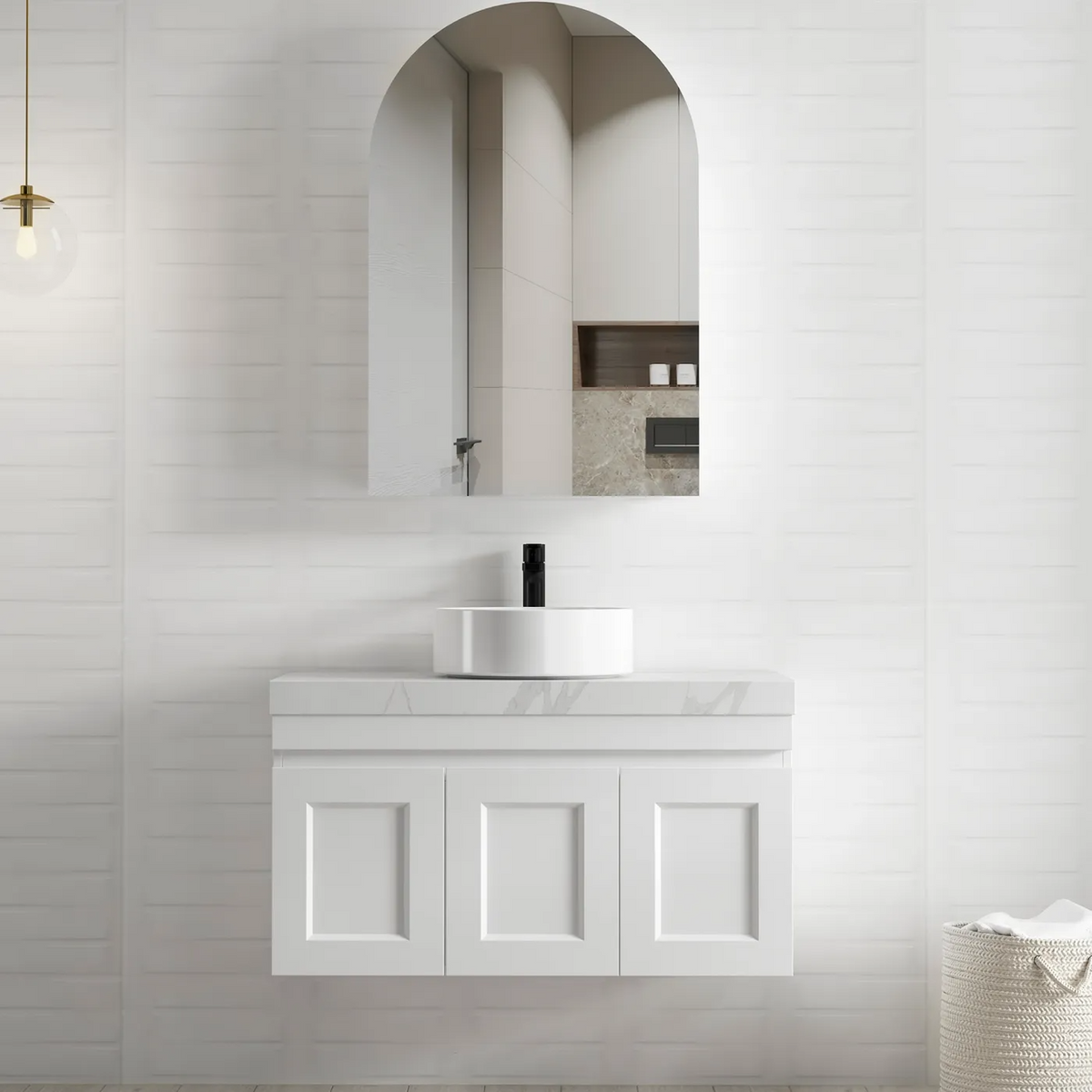 Otti Archie 900mm Shaving Cabinet