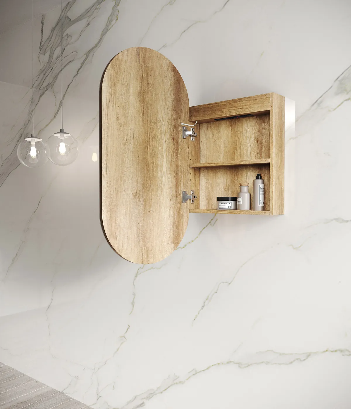 Otti LED Noosa 900x450 Shaving Cabinet