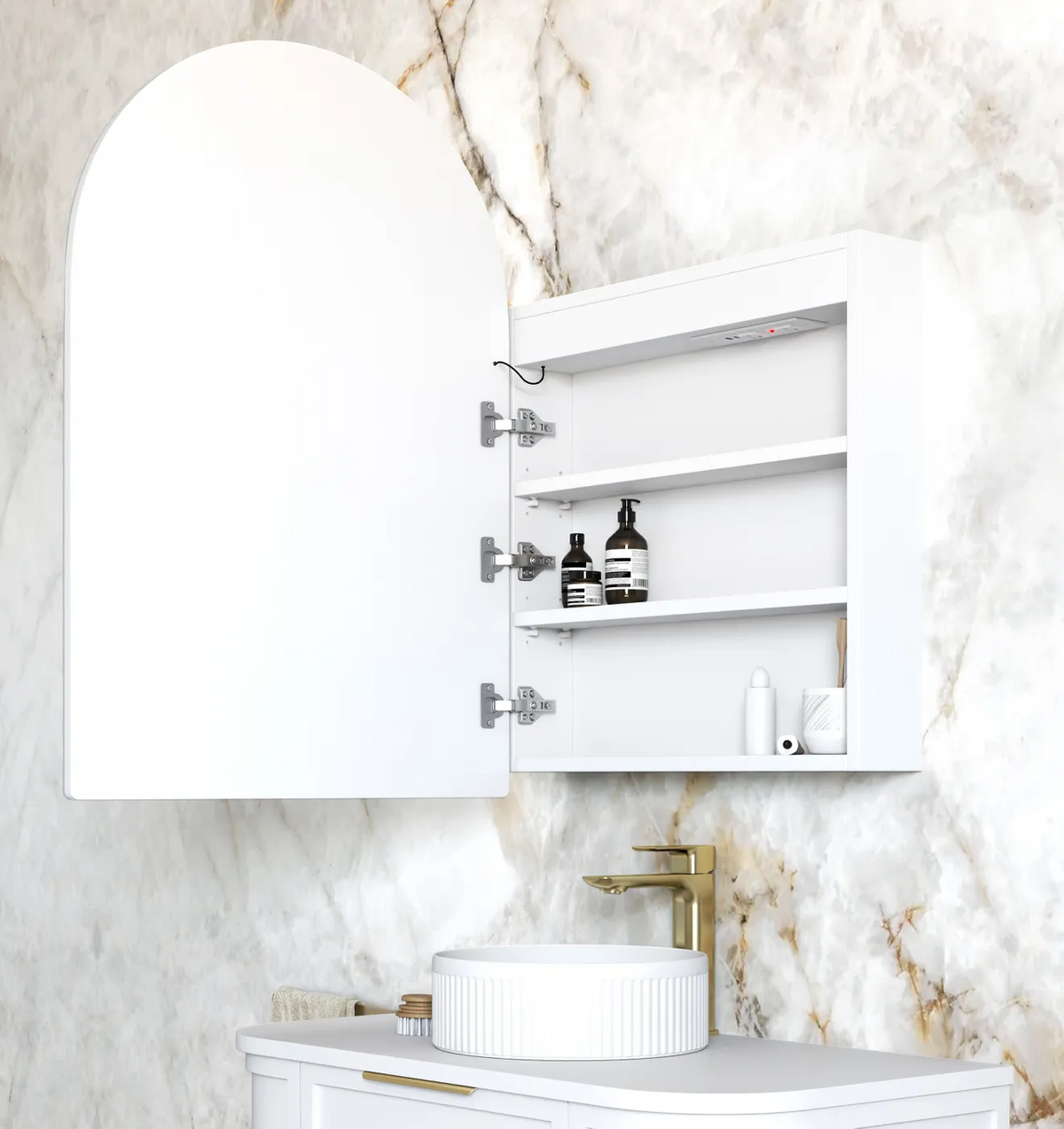 Otti LED Archie 900x600 Shaving Cabinet Premium Edition