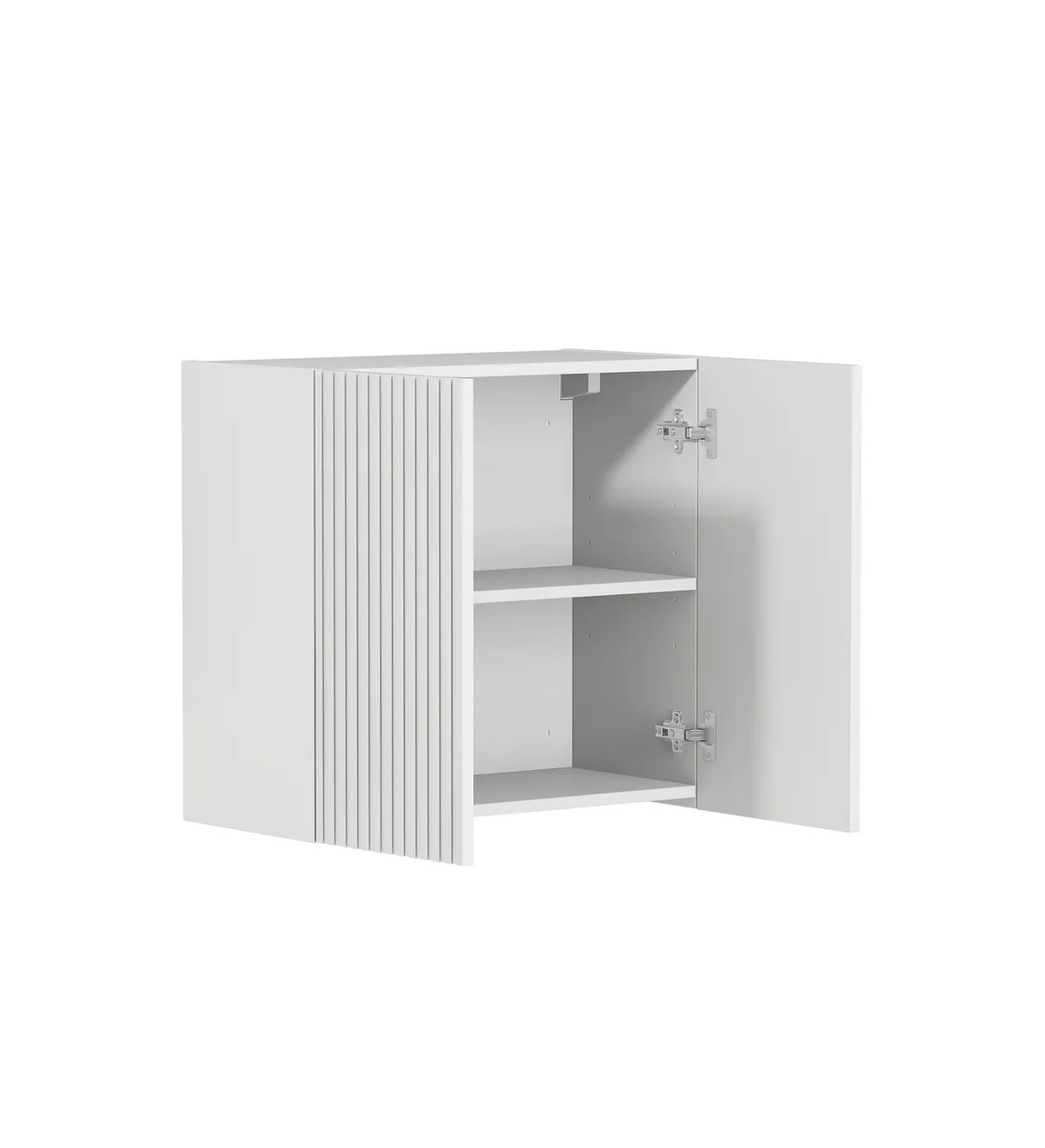 Otti Noosa Laundry Fluted White Wall Cabinet