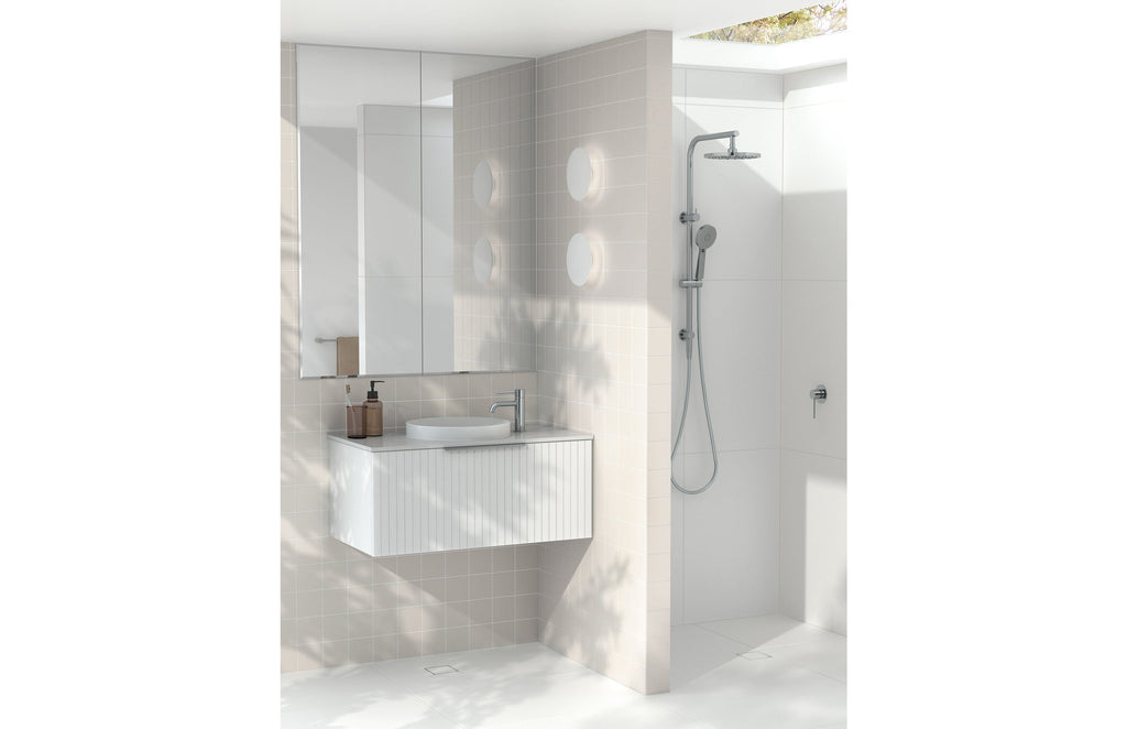 Phoenix Vivid Slimline Twin Shower
