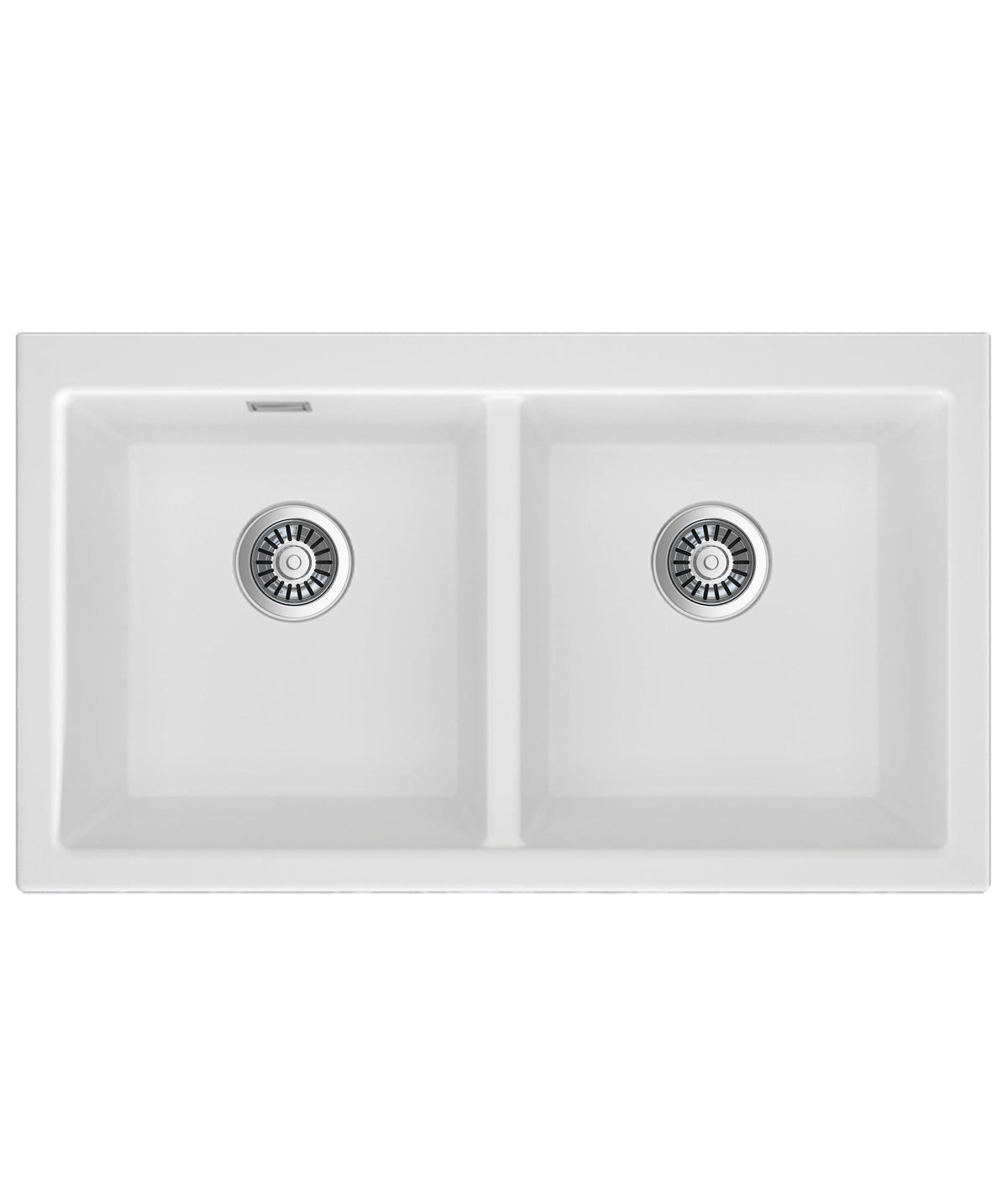 SEIMA Oros 902 - White & Black  Arqstone Butler Sink